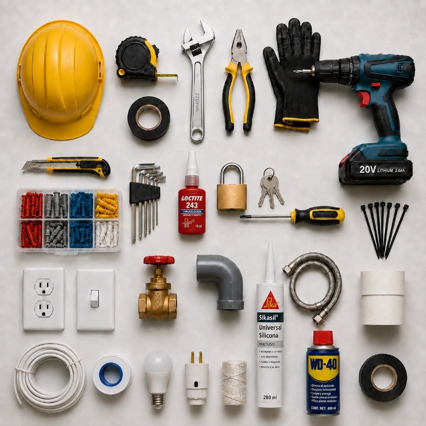 Productos de ferretería industrial: herramientas, EPP y suministros en CCH Ferreterías